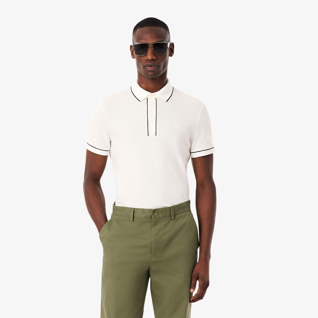 Regular Fit Paris Stretch Pique Polo Shirt