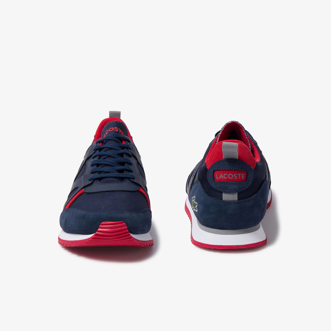 حذاء رياضي من القماش والجلد المدبوغ من مجموعة Aesthet للرجال حذاء رياضي من القماش والجلد المدبوغ من مجموعة Aesthet للرجال