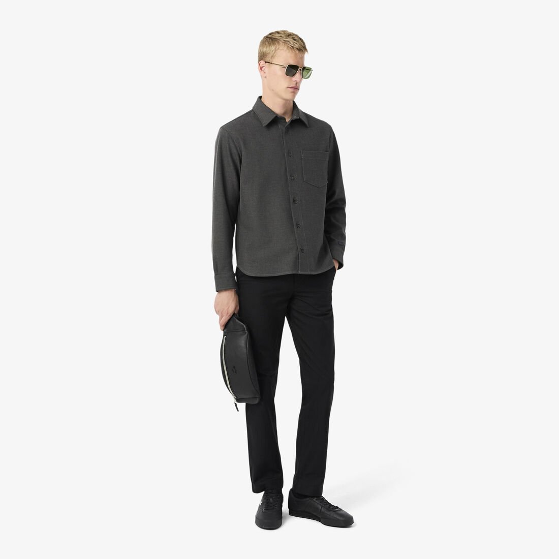 حقيبة خصر جلد ناعم للرجال مجموعة Chantaco حقيبة خصر جلد ناعم للرجال مجموعة Chantaco