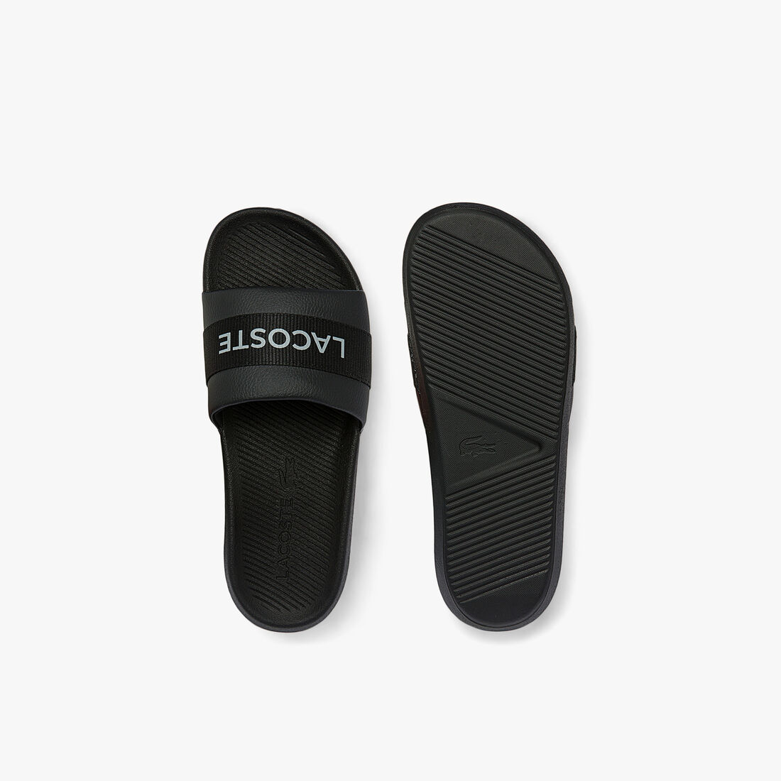 Men's Croco Slides Textile Logo Men's Croco Slides Textile Logo