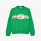 Loose Fit Monogram Print Fleece Sweatshirt lacoste loose fit monogram print fleece sweatshirt