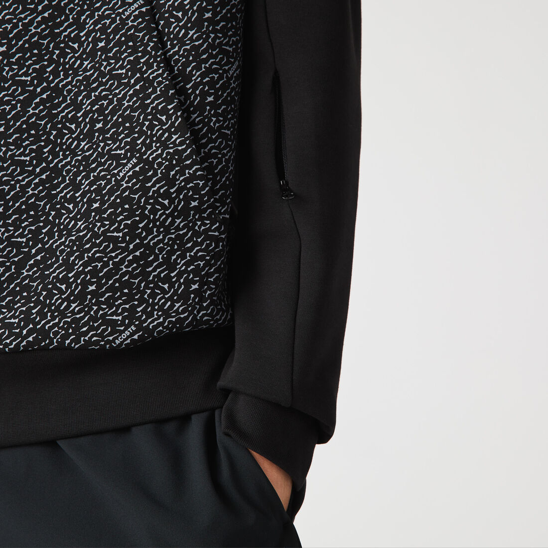 Men’s Crew Neck Oversized Crocodile Cotton Blend Sweatshirt Men’s Crew Neck Oversized Crocodile Cotton Blend Sweatshirt