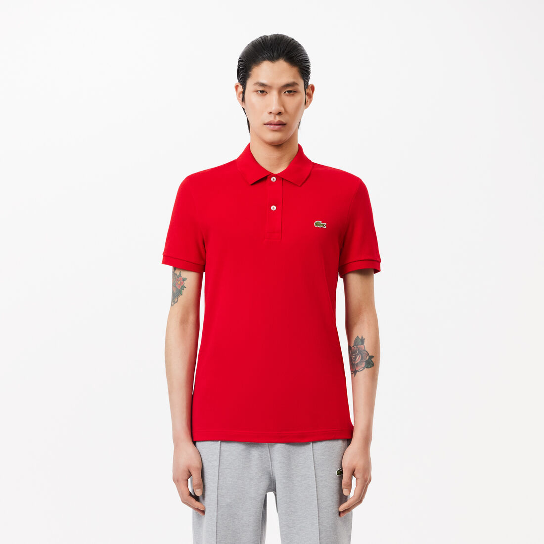 Slim Fit L.12.12 Pique Polo Shirt