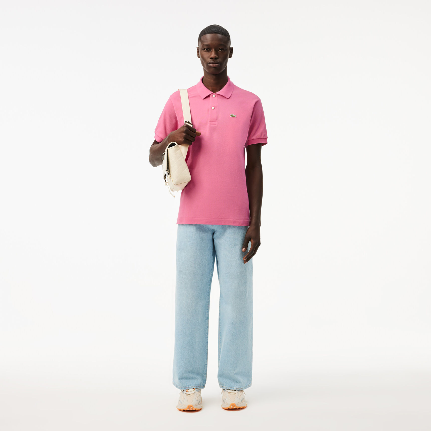 قميص بولو كلاسيكي L.12.12 أصلي قميص بولو كلاسيكي L.12.12 أصلي