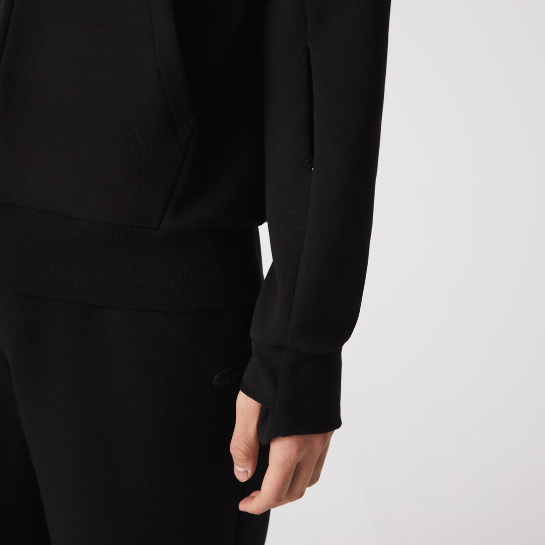 High Neck Zip-Up Sweatshirt High Neck Zip-Up Sweatshirt