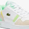 Men's T-Clip Leather Citrus Accent Trainers lacoste men s t clip leather citrus accent trainers