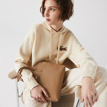 Women’s Chantaco Handles Piqué Leather Handbag