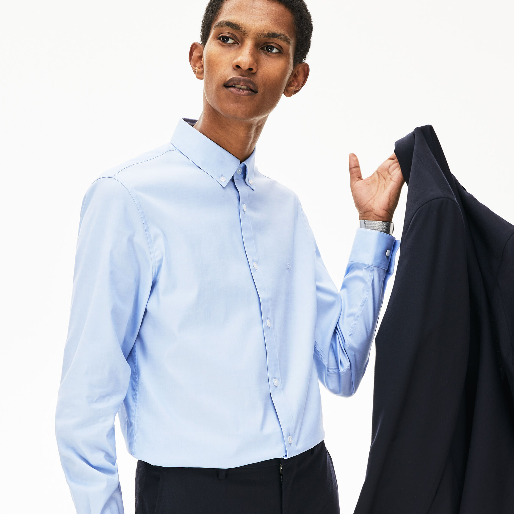 Men's Slim Fit Stretch Cotton Shirt Men's Slim Fit Stretch Cotton Shirt