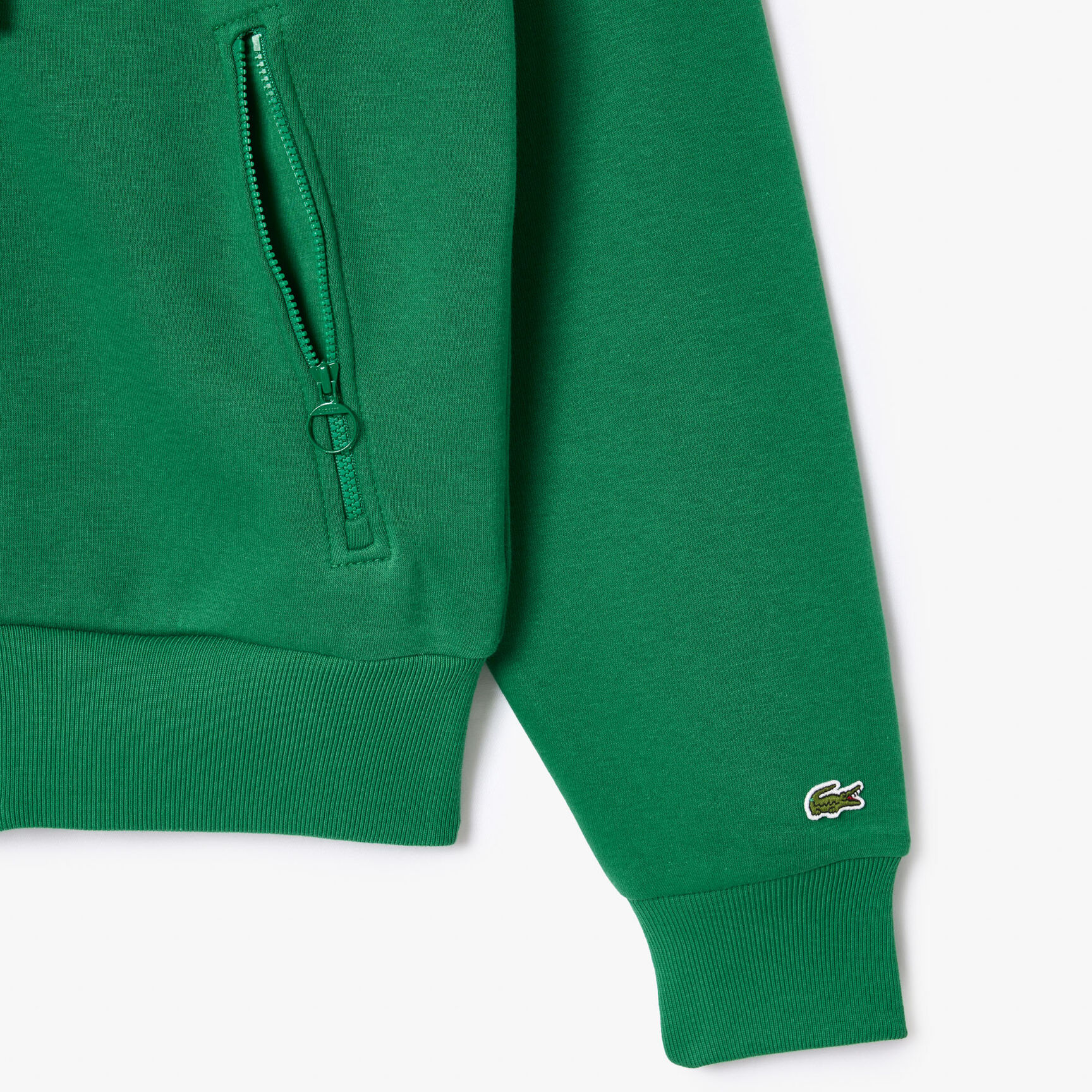 Zipped Cotton Jogger Sweatshirt Zipped Cotton Jogger Sweatshirt