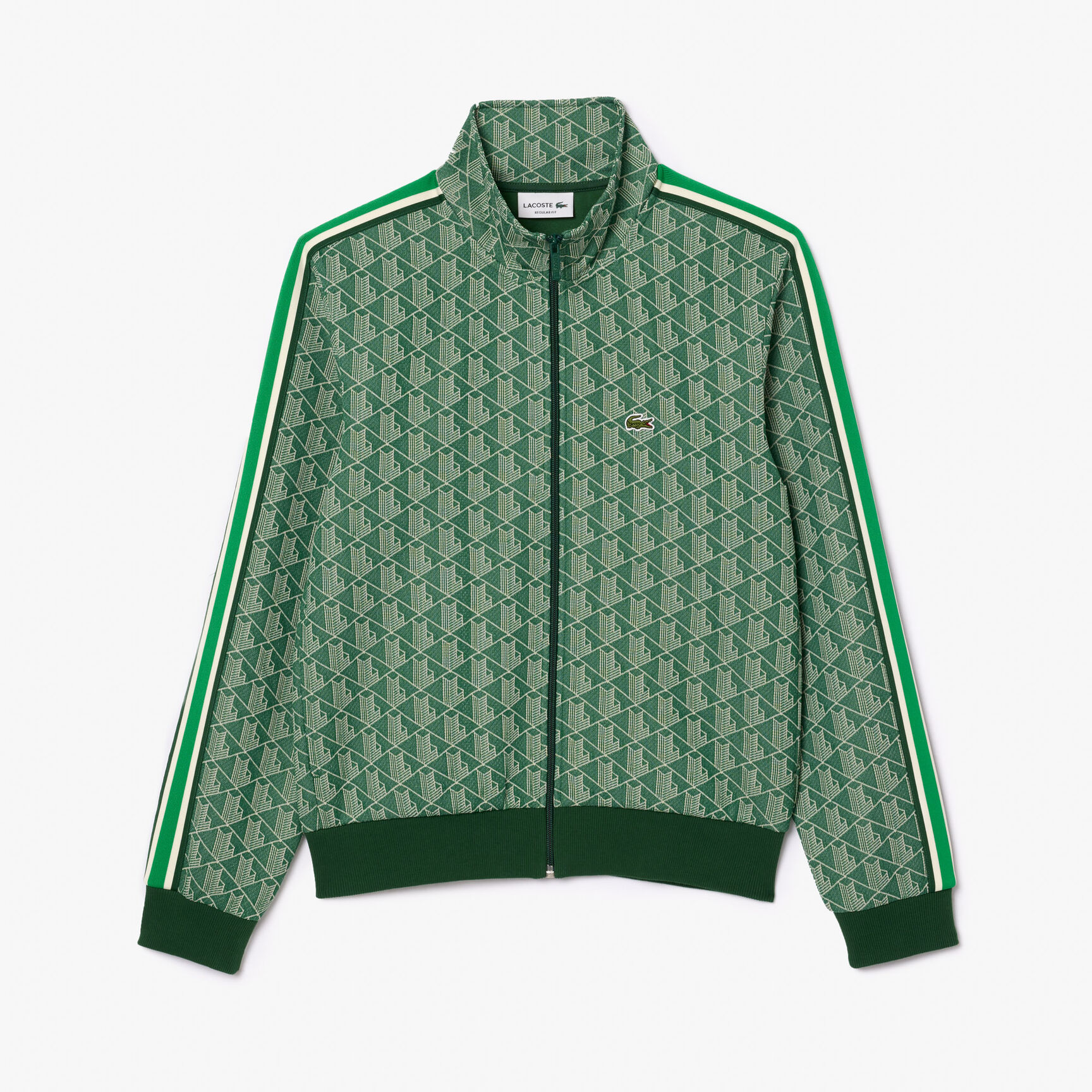Paris Zip-Up Jacquard Track Jacket