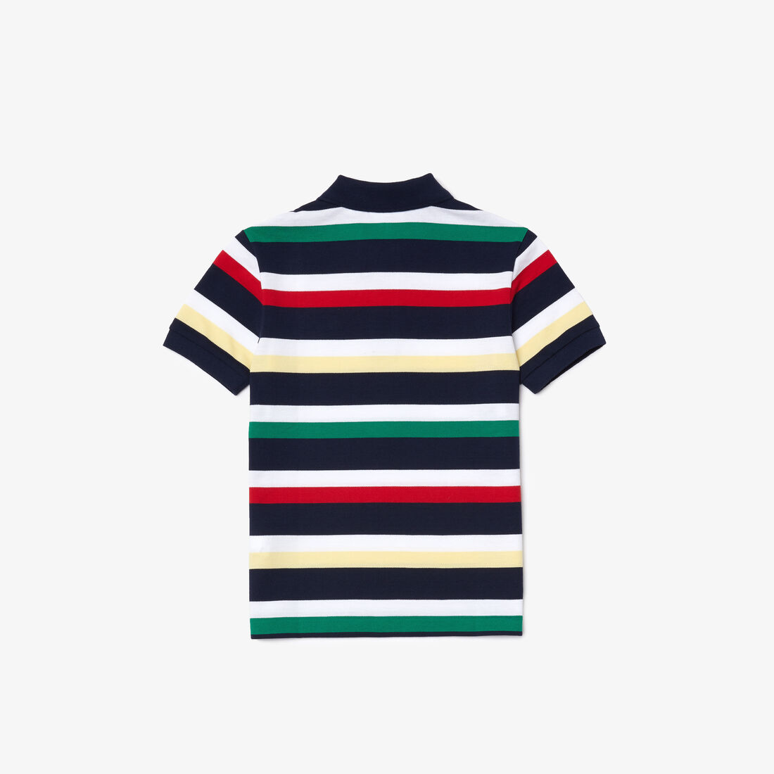 Boys' Lacoste Striped Cotton Piqué Polo Shirt Boys' Lacoste Striped Cotton Piqué Polo Shirt