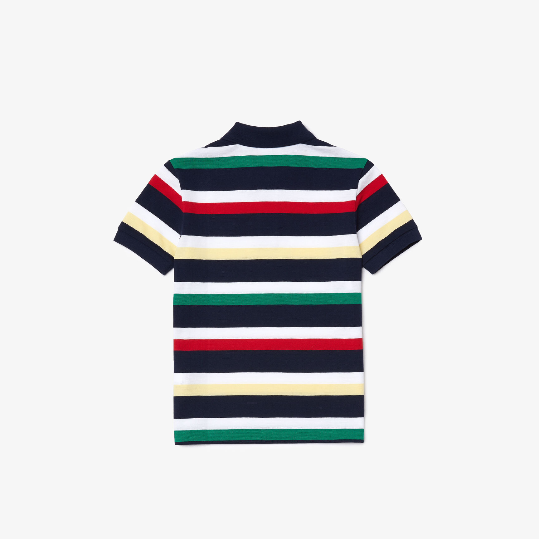 Boys' Lacoste Striped Cotton Piqué Polo Shirt Boys' Lacoste Striped Cotton Piqué Polo Shirt