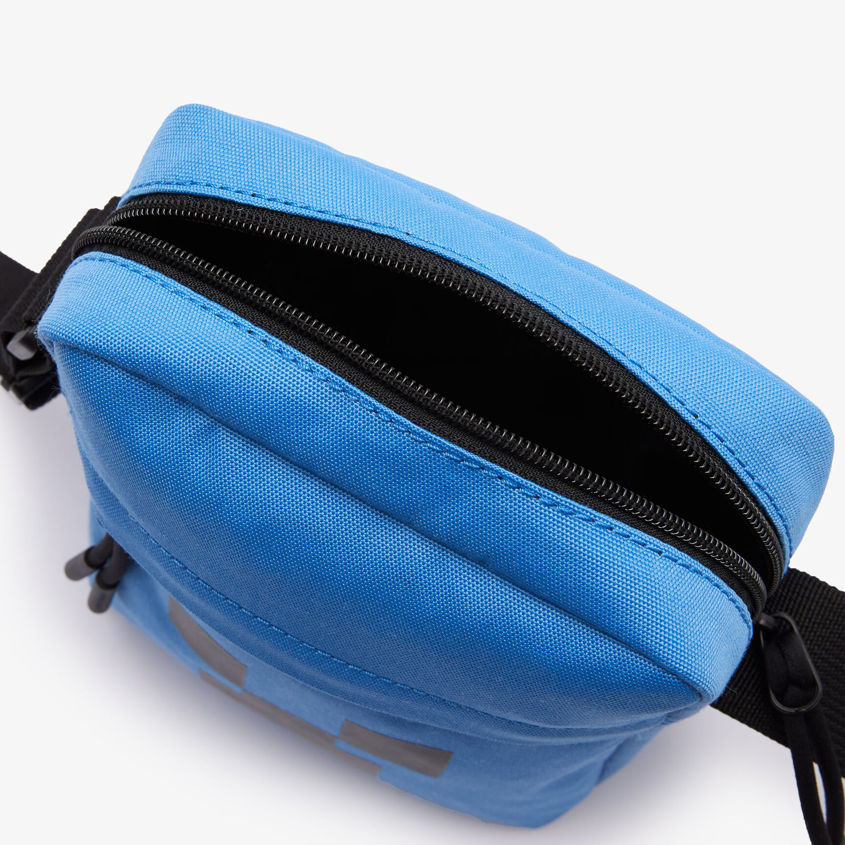 حقيبة كروس عمودية قنب مطبوعة للرجال مجموعة Lacoste x Minecraft