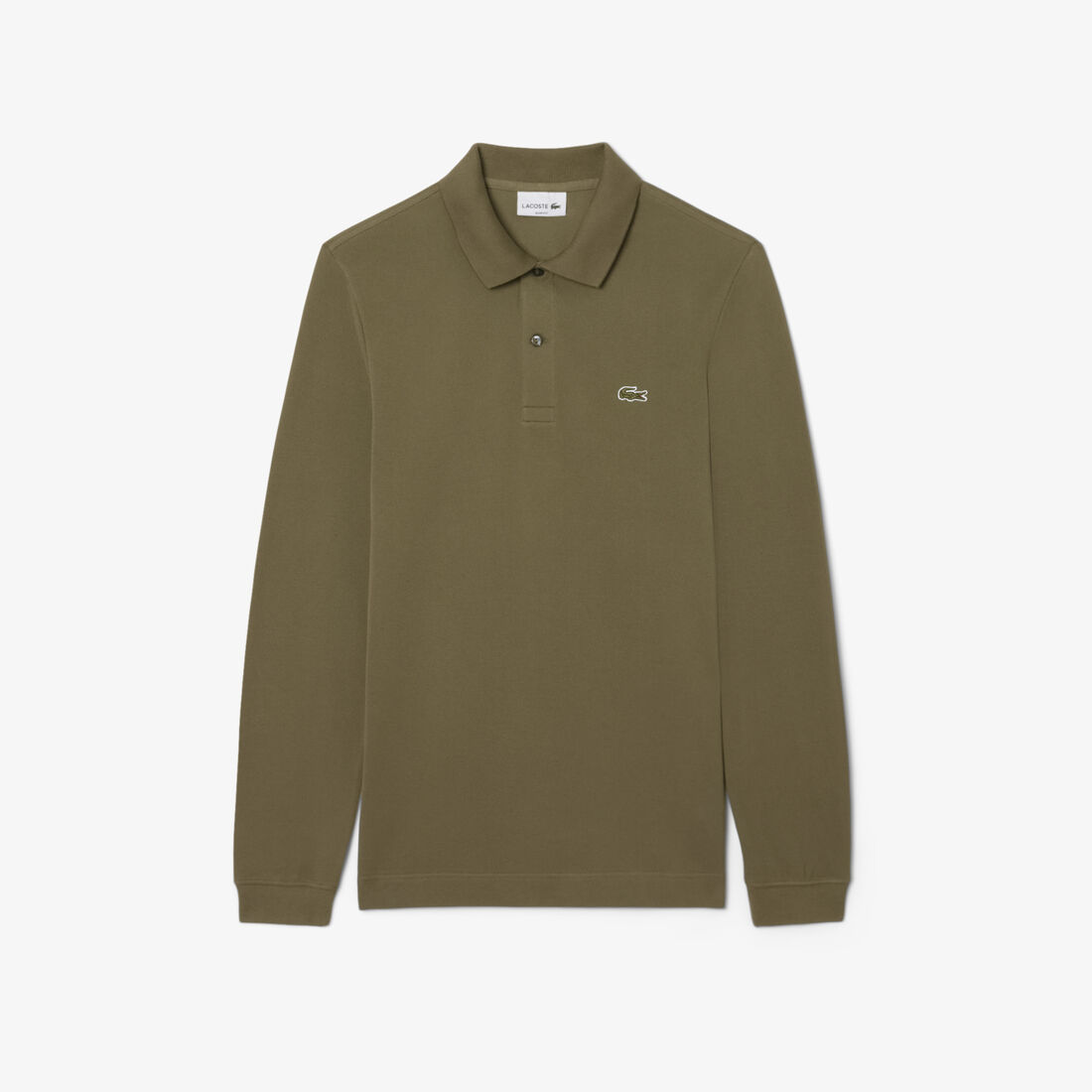 قميص بولو بقصّة ضيقة L.12.12 بأكمام طويلة قميص بولو بقصّة ضيقة L.12.12 بأكمام طويلة