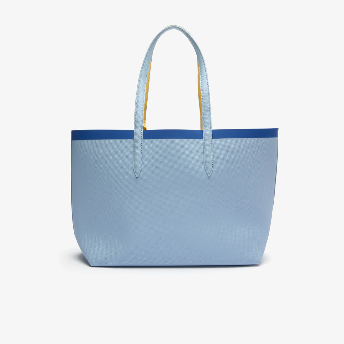 Women's Anna Reversible Contrast Band Coated Canvas Tote Bag Women's Anna Reversible Contrast Band Coated Canvas Tote Bag