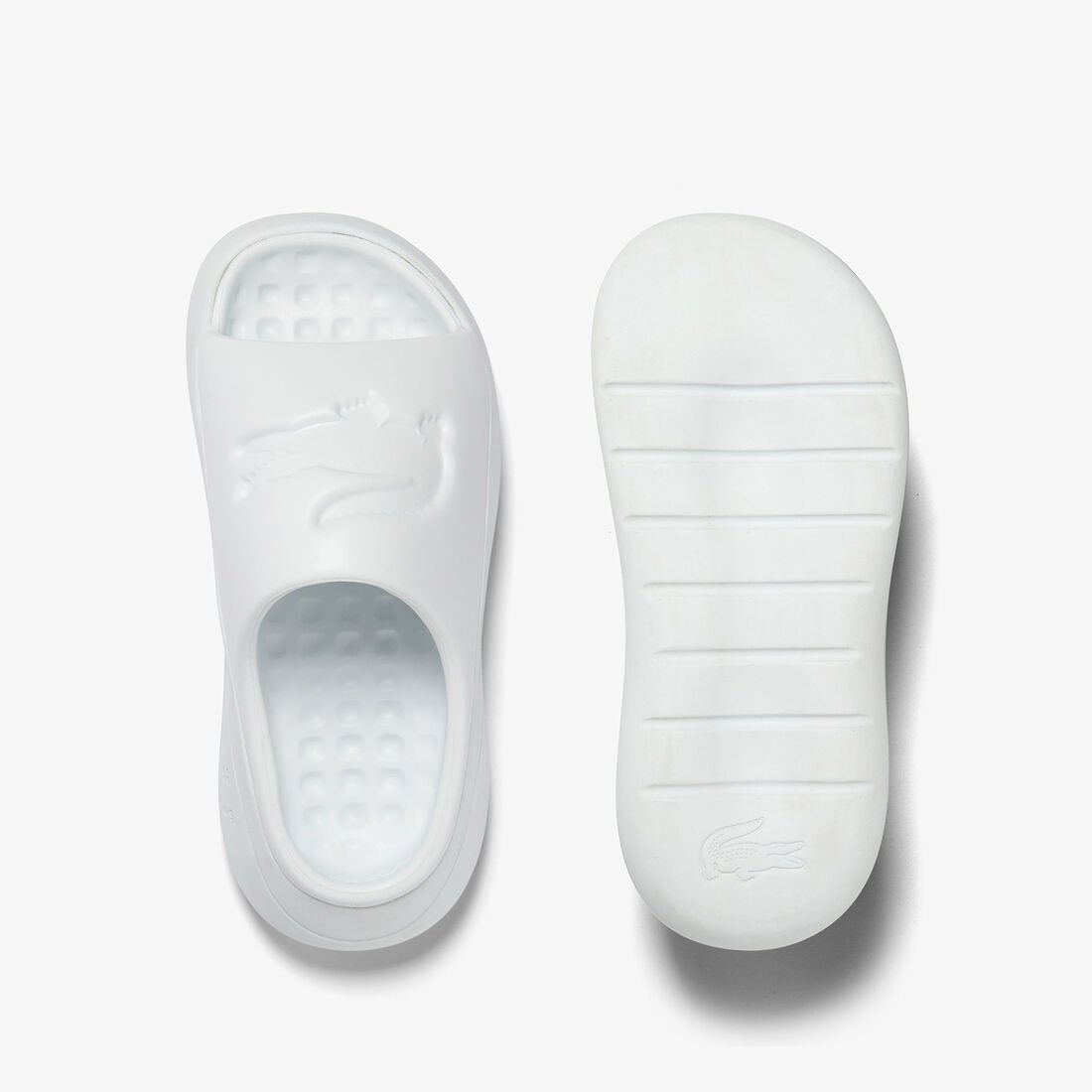 Women's Lacoste Croco 3.0 Synthetic Slides Women's Lacoste Croco 3.0 Synthetic Slides