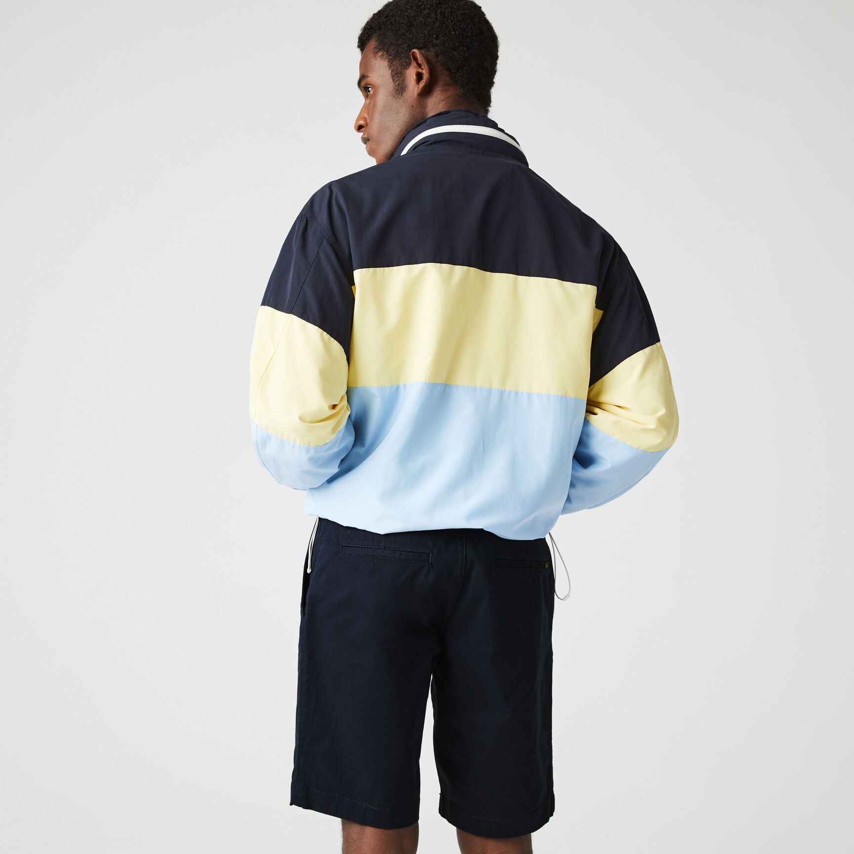 Men's Slim Fit Stretch Gabardine Bermuda Shorts