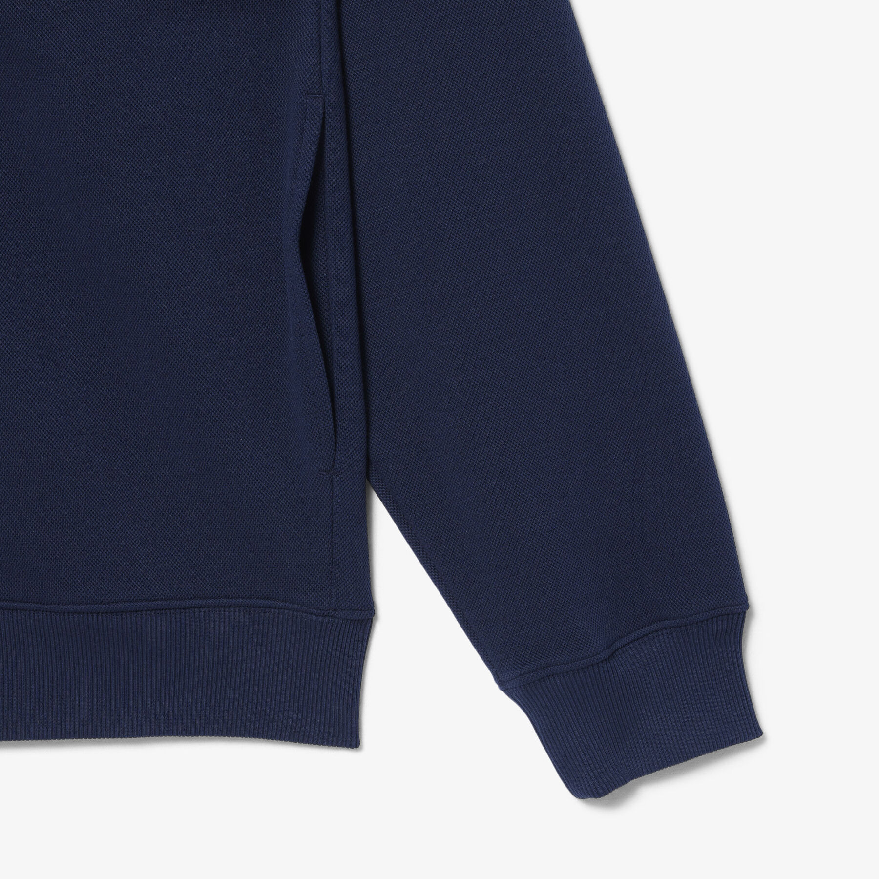 Double Face Pique Zipped Sweatshirt lacoste double face pique zipped sweatshirt