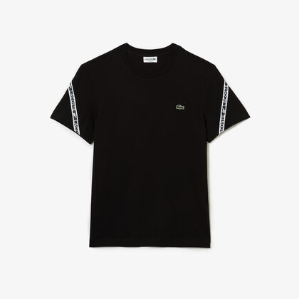 Men's Lacoste Regular Fit Printed Bands T-shirt