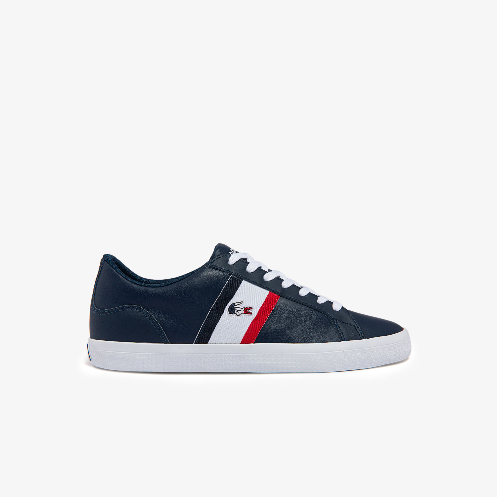 Buy Men s Lerond Leather Tricolor Sneakers Lacoste QA