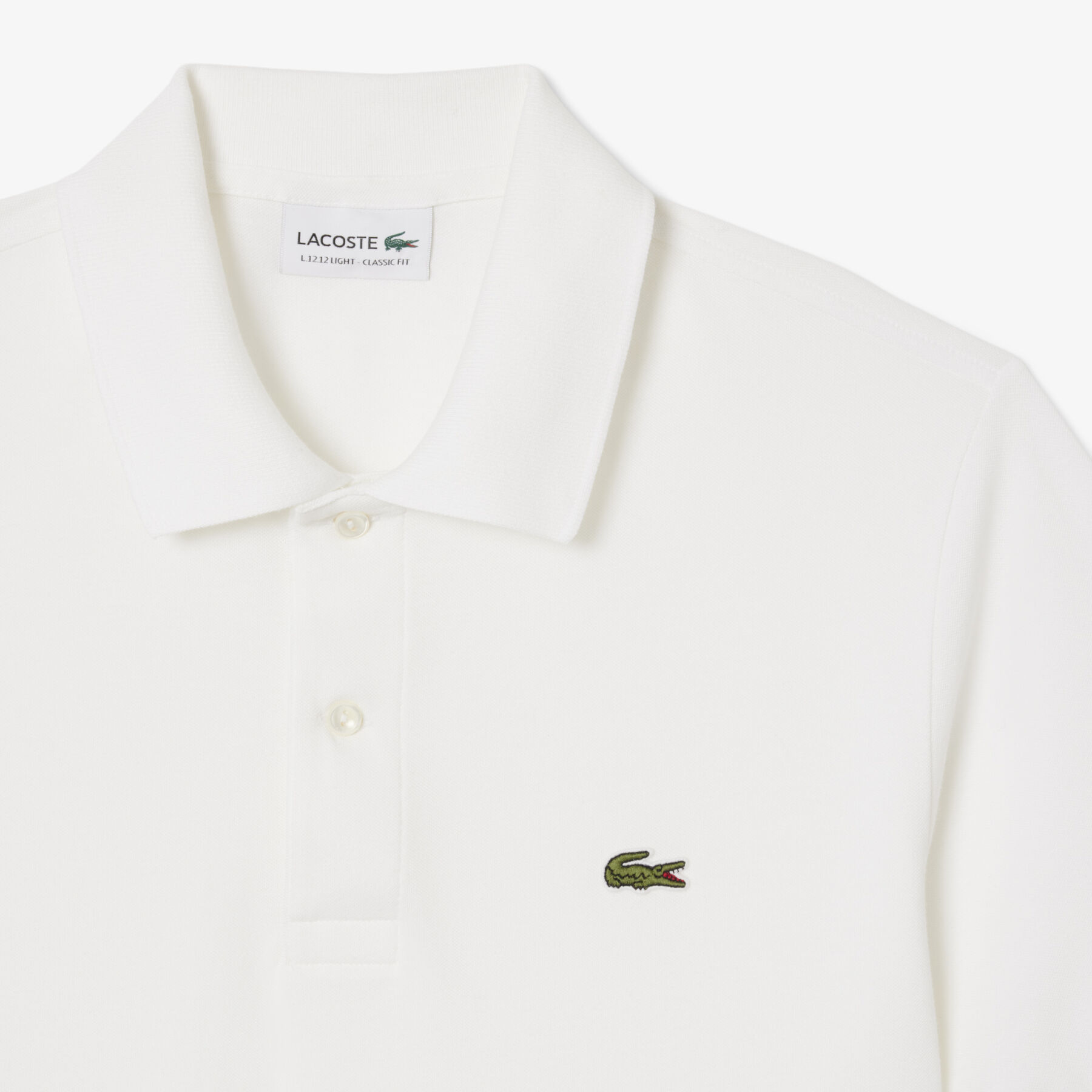 Classic Fit L.12.12 LIGHT Pique Polo Shirt lacoste classic fit l 12 12 light pique polo shirt