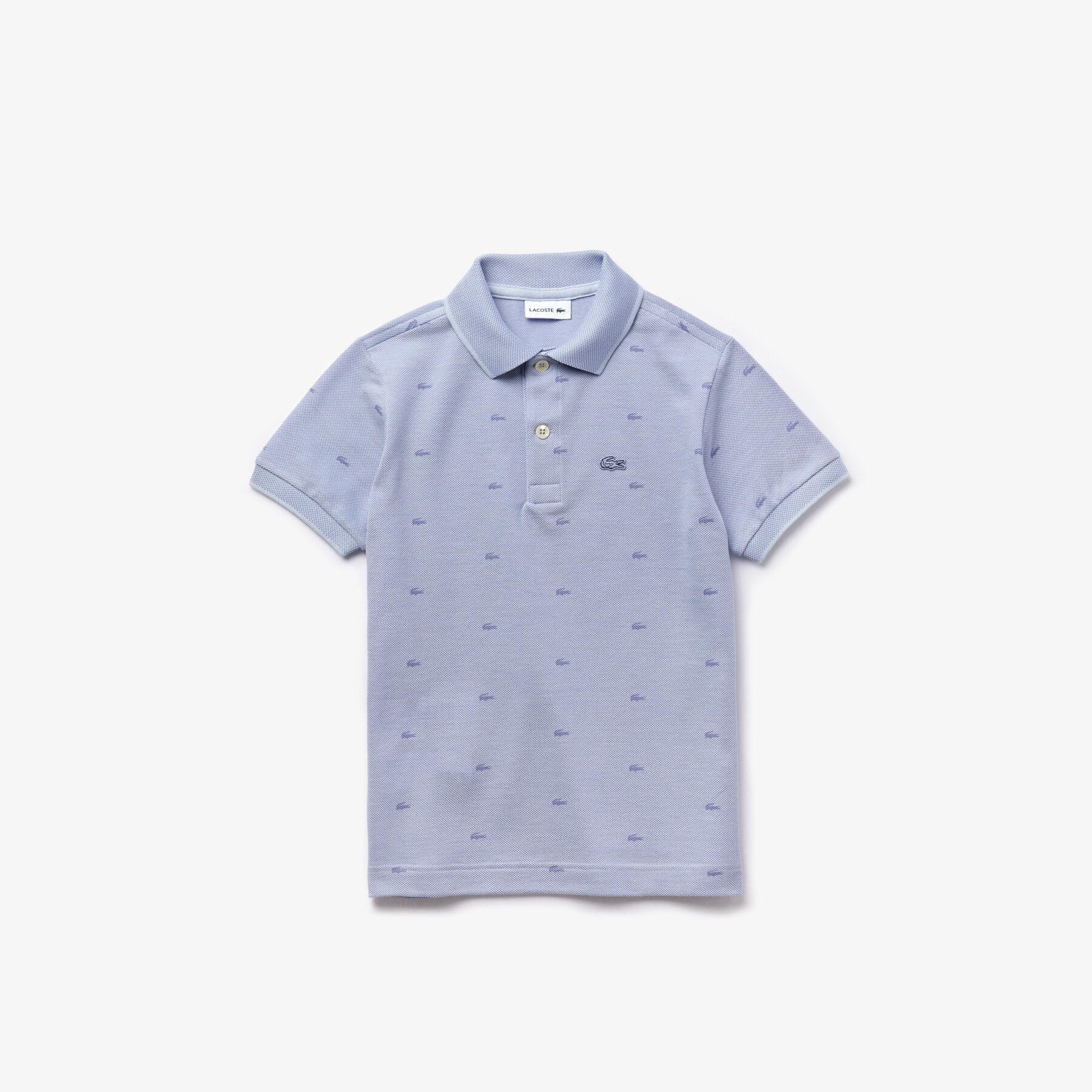 Boy’s Printed Lacoste Polo Shirt boy s printed lacoste polo shirt
