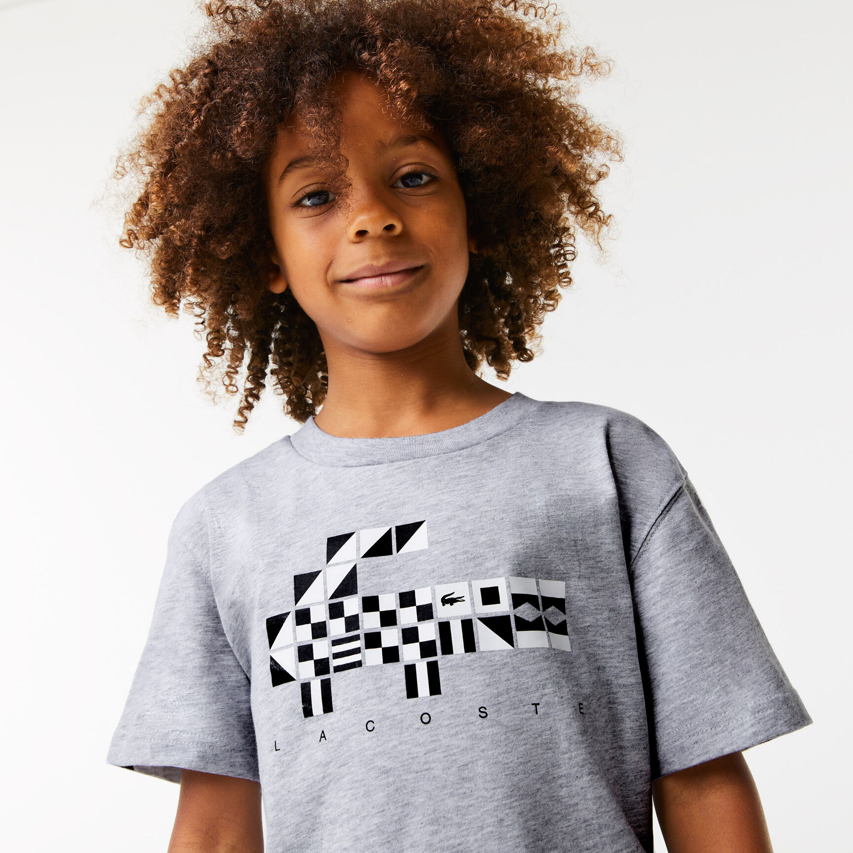 Kids' Lacoste Oversised Nautical Style T-shirt Kids' Lacoste Oversised Nautical Style T-shirt