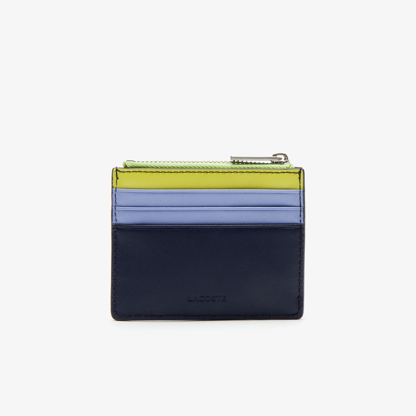 حامل بطاقات بسحاب من الجلد بيكيه من مجموعة Fitzgerald Colourblock للرجال حامل بطاقات بسحاب من الجلد بيكيه من مجموعة Fitzgerald Colourblock للرجال