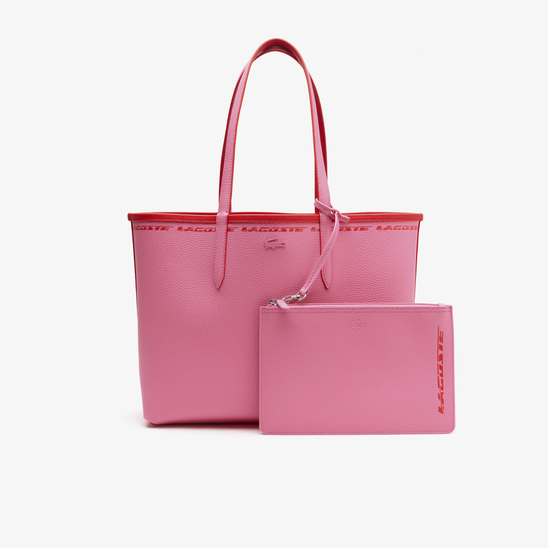 Women’s Lacoste Anna Reversible Tote with Pouch women s lacoste anna reversible tote with pouch