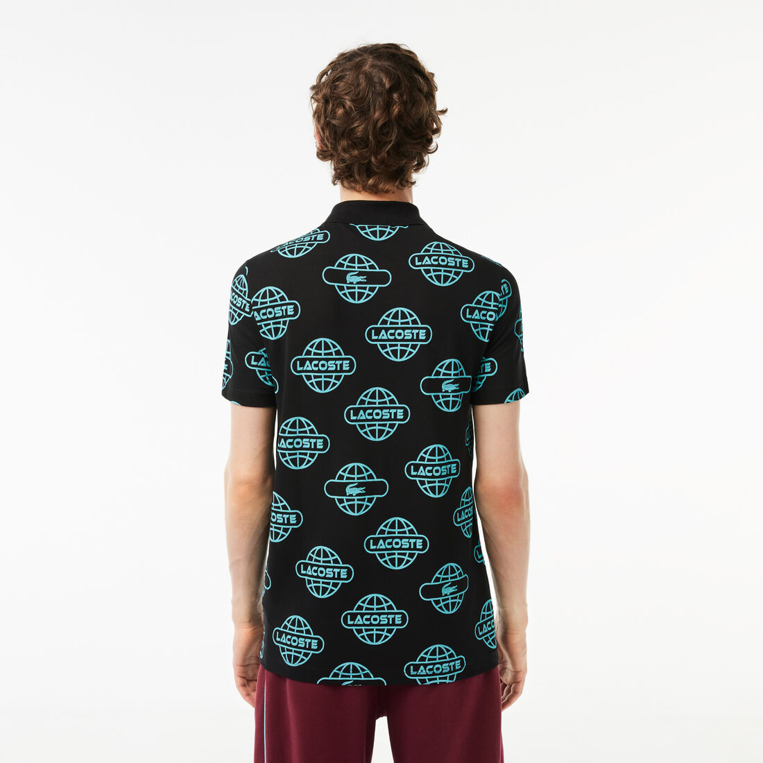 تي شيرت بولو بيكيه معالج بقصّة ضيقة من مجموعة لاكوست موفمنت تي شيرت بولو بيكيه معالج بقصّة ضيقة من مجموعة لاكوست موفمنت