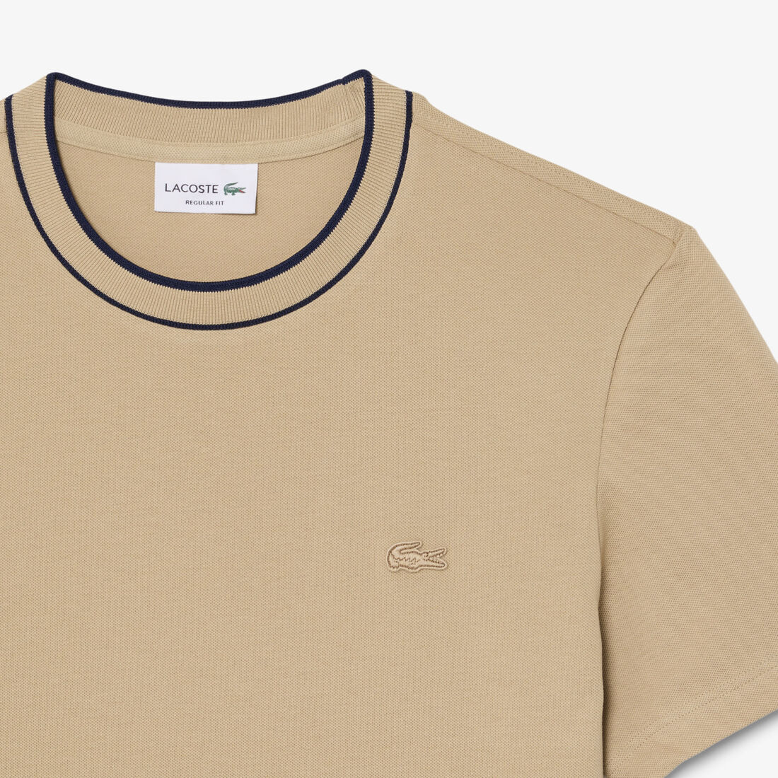 Stretch Pique Stripe Collar T-shirt lacoste stretch pique stripe collar t shirt