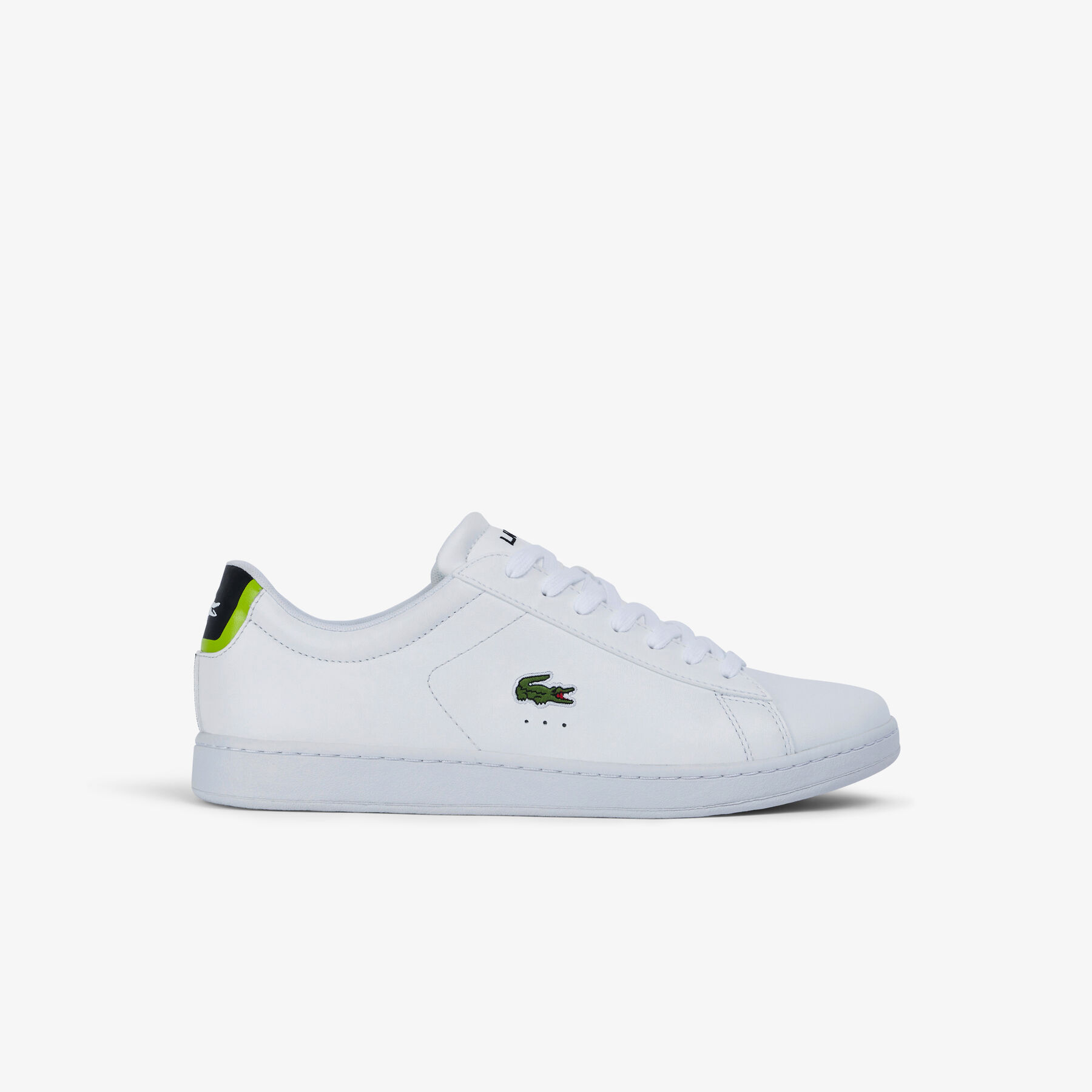 men s lacoste carnaby leather sneakers