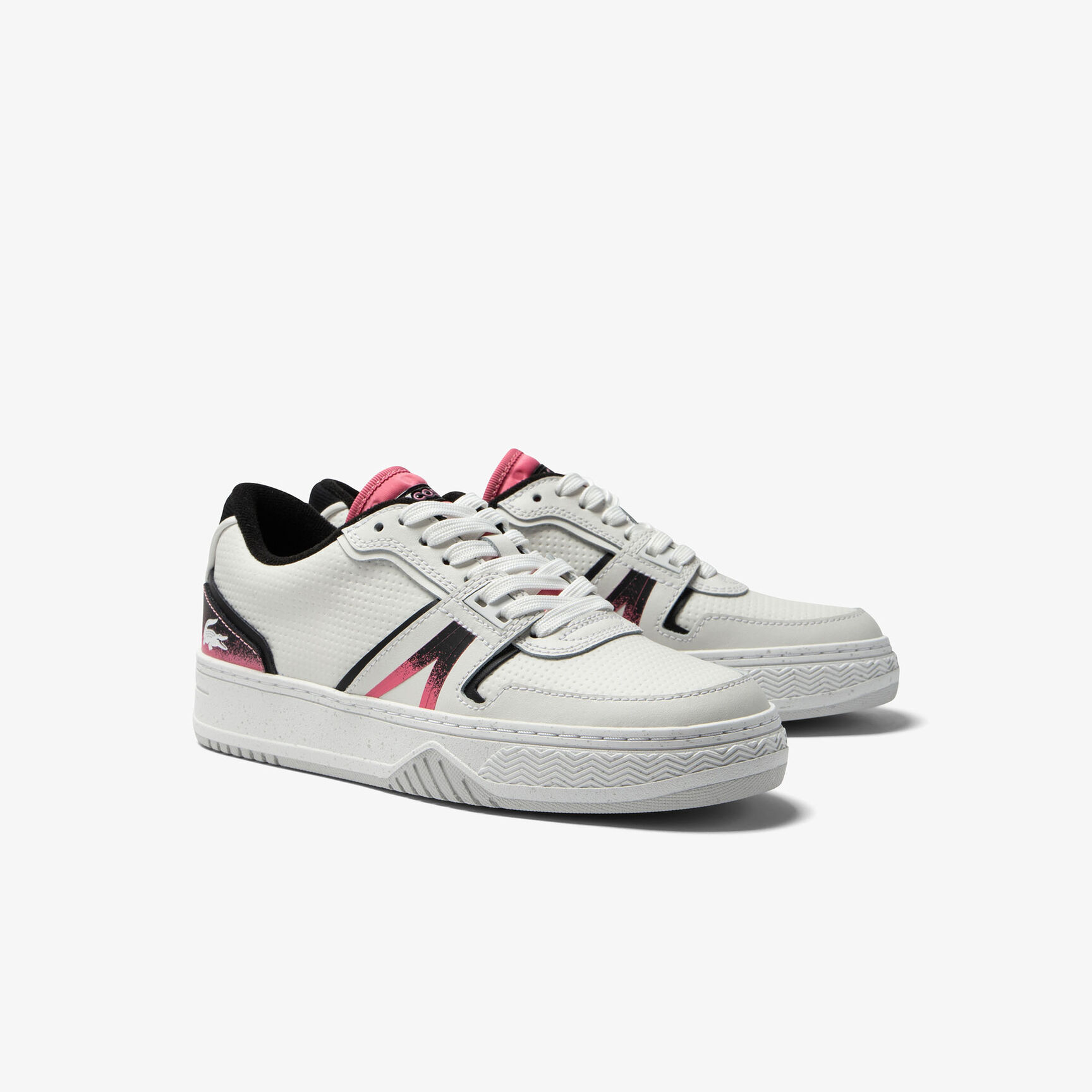 Women's Lacoste L001 Leather Heel Pop Trainers