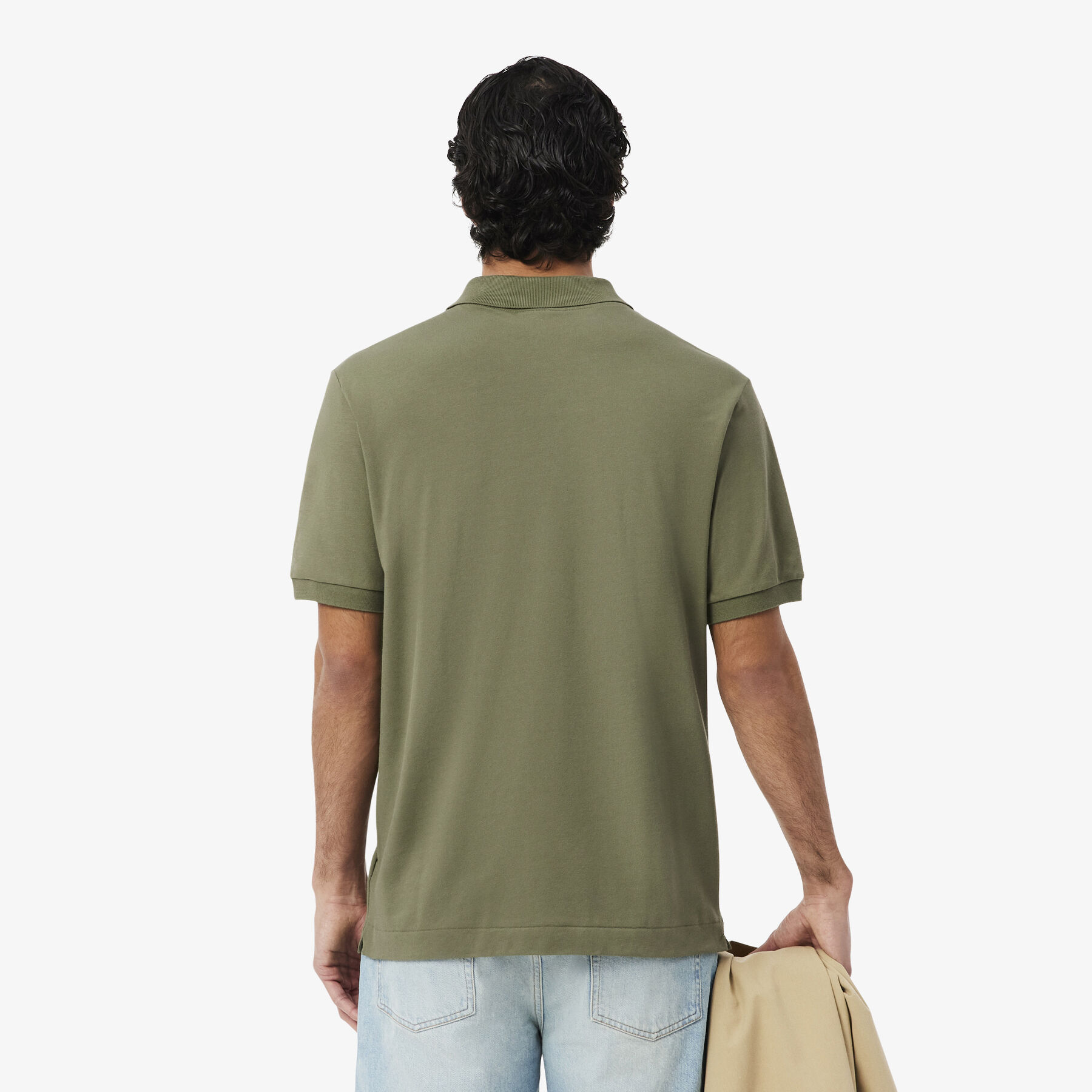 lacoste classic fit l 12 12 light pique polo shirt