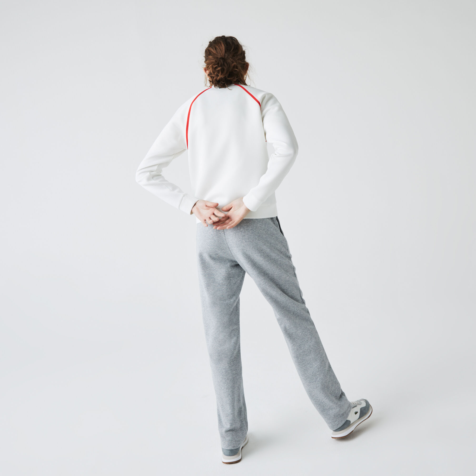 Women’s Stand-Up Collar Vintage Style Zip Sweatshirt Women’s Stand-Up Collar Vintage Style Zip Sweatshirt
