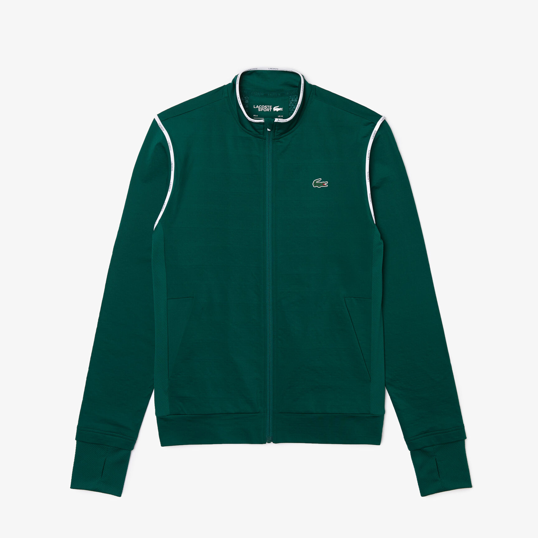 Men’s Lacoste SPORT Thermo-Regulating Zip Sweatshirt Men’s Lacoste SPORT Thermo-Regulating Zip Sweatshirt