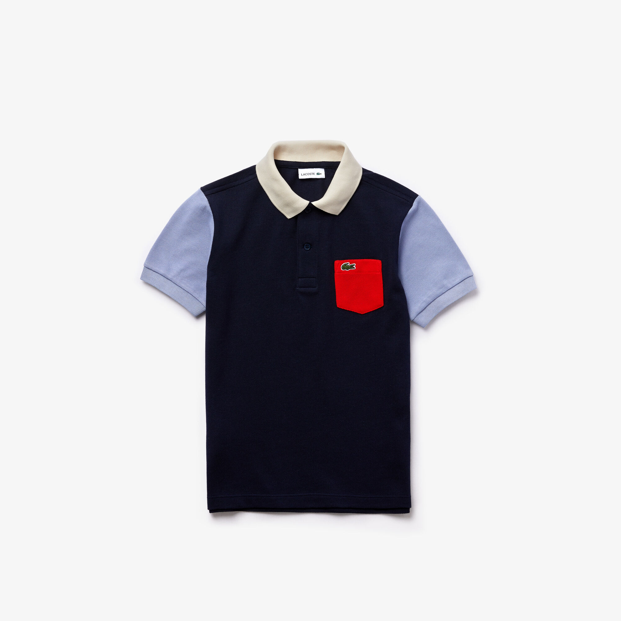 قميص بولو قطني للصبيان من Lacoste قميص بولو قطني للصبيان من Lacoste