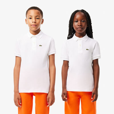 Kids' Lacoste Regular Fit Petit Pique Polo Shirt