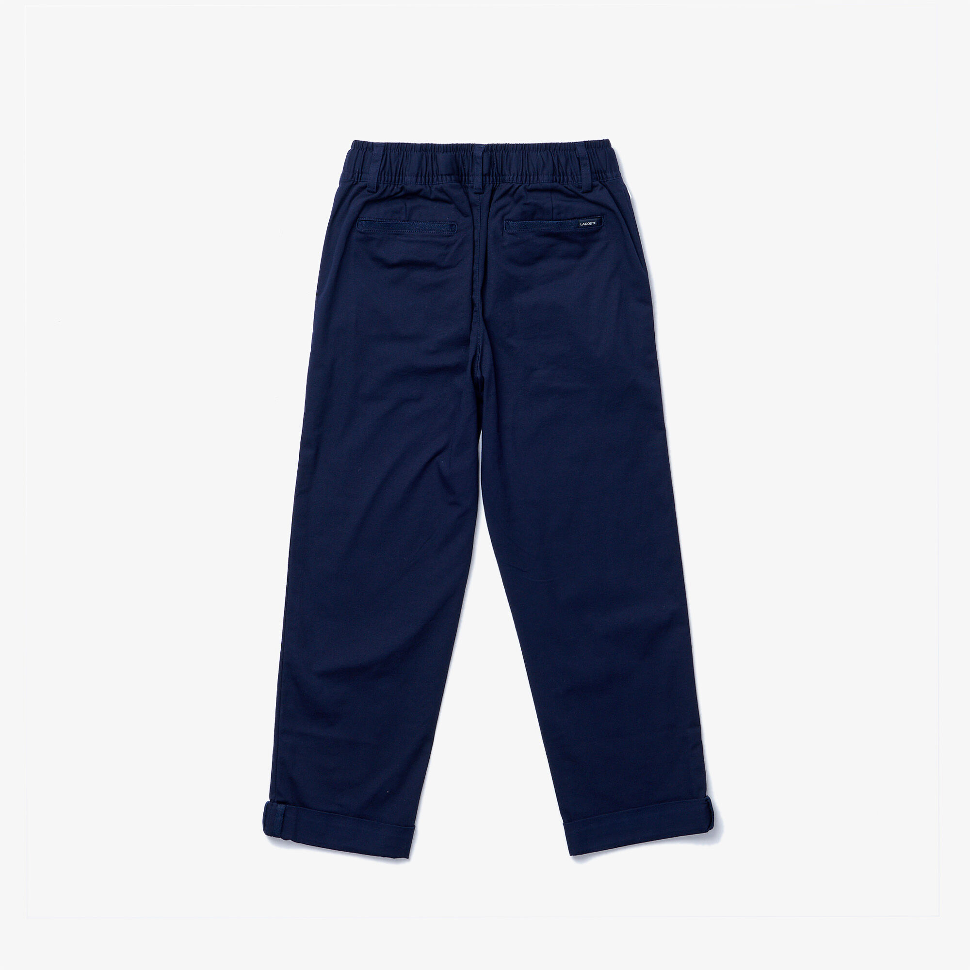 Boys’ Comfortable Lightweight Cotton Chino Pants