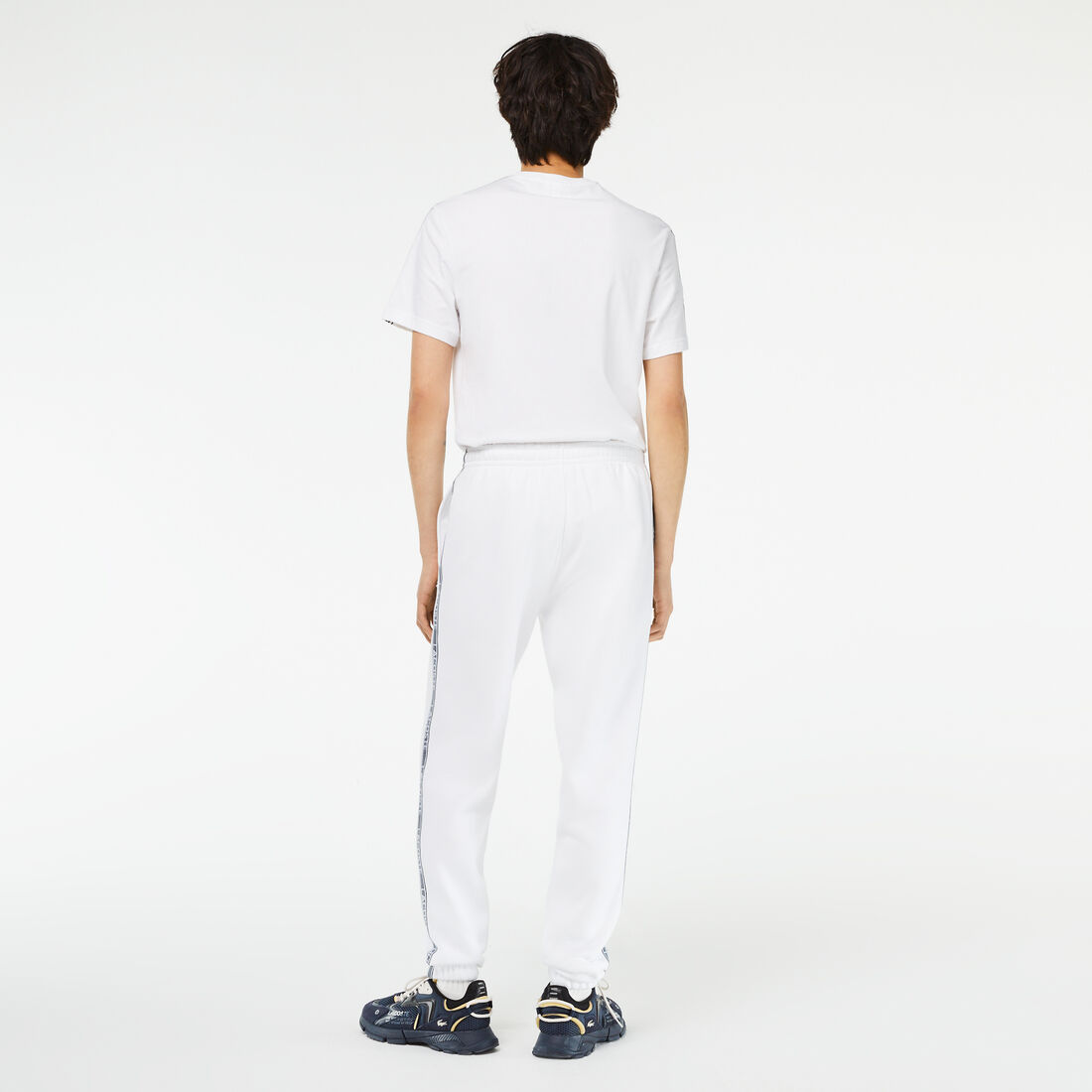 Men's Lacoste Logo Stripe Track Pants Men's Lacoste Logo Stripe Track Pants
