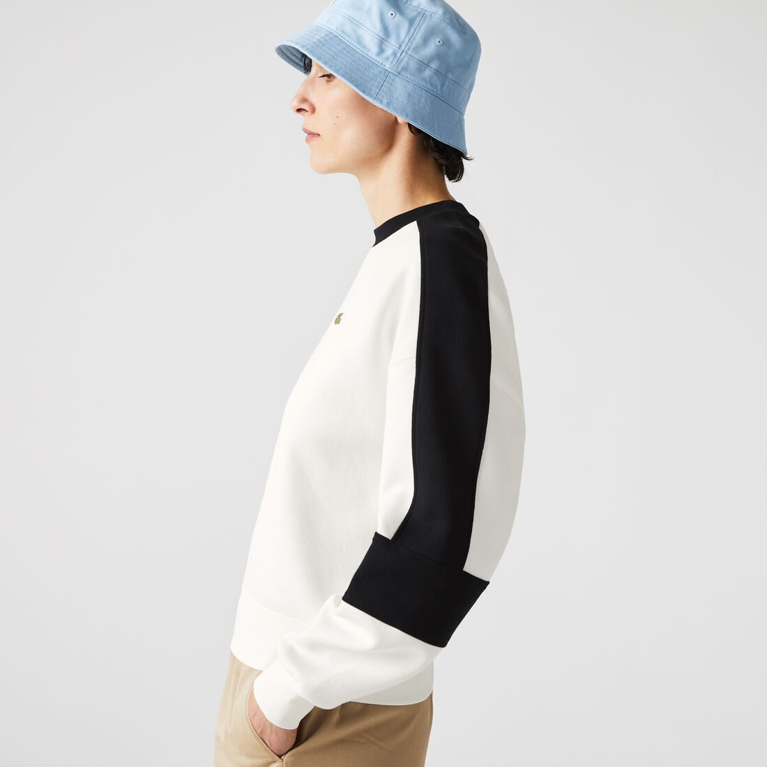 Women’s Lacoste L!VE Graphic Panels Sweatshirt Women’s Lacoste L!VE Graphic Panels Sweatshirt