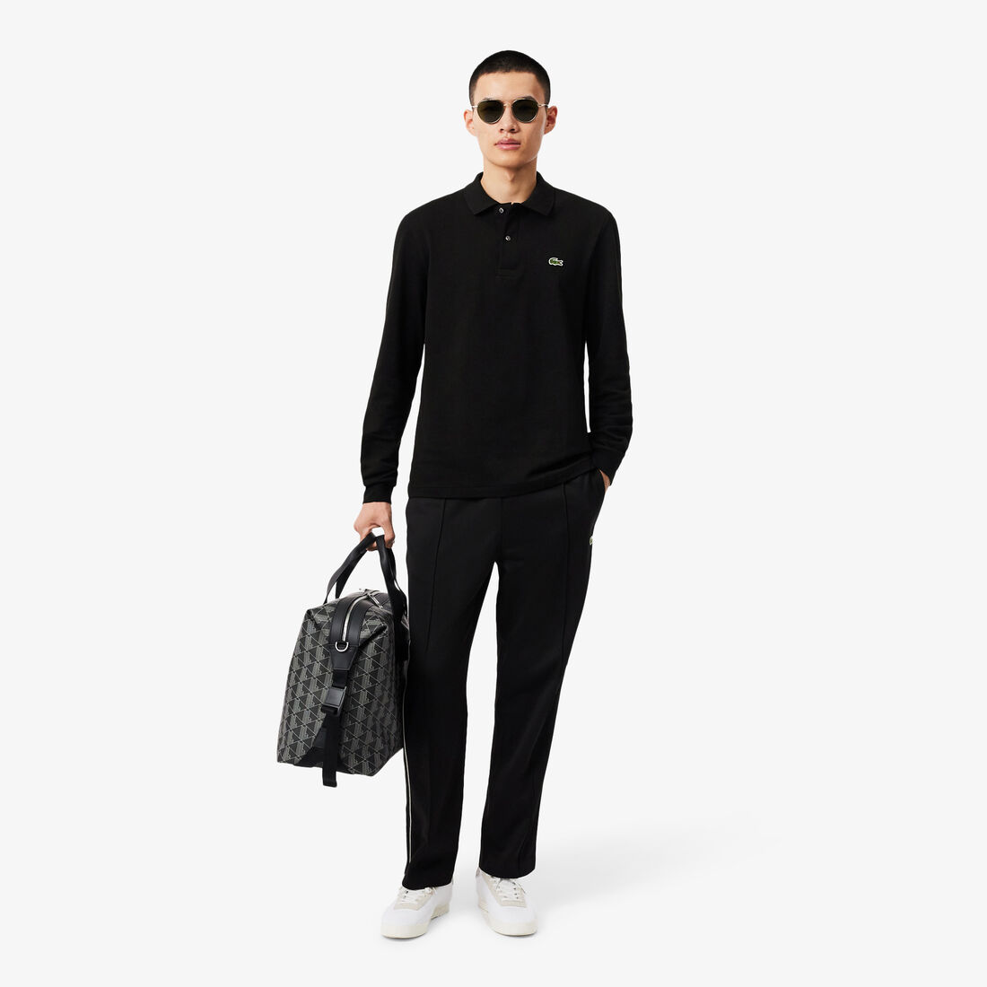 قميص بولو كلاسيكي بأكمام طويلة مقاس L.12.12 قميص بولو كلاسيكي بأكمام طويلة مقاس L.12.12