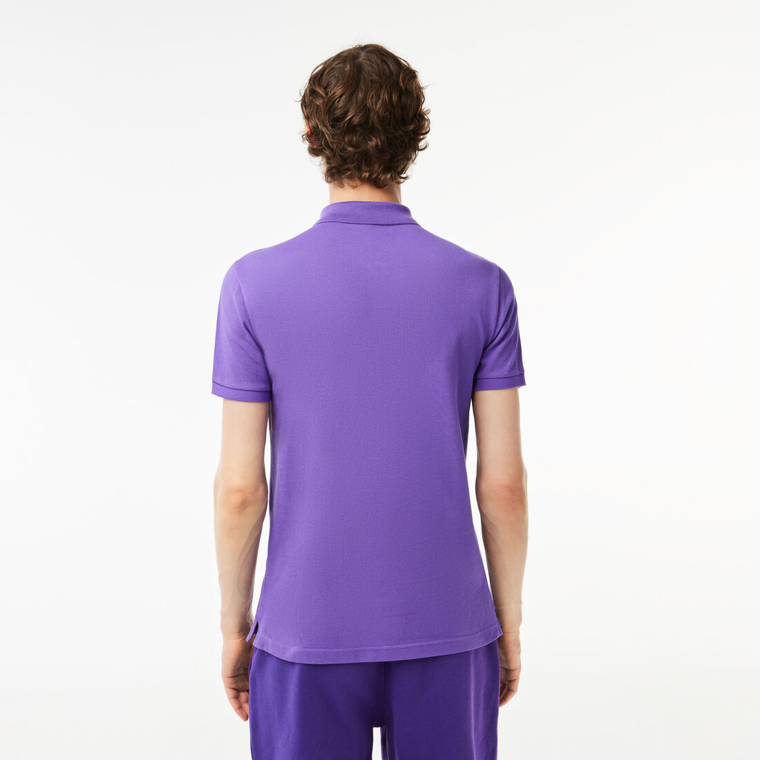 قميص بولو بيكيه بقصة ضيقة L.12.12 قميص بولو بيكيه بقصة ضيقة L.12.12