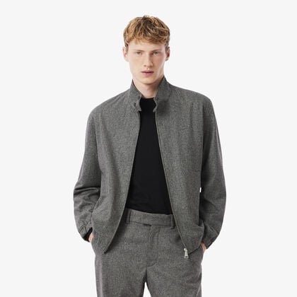 Wool Harrington Jacket