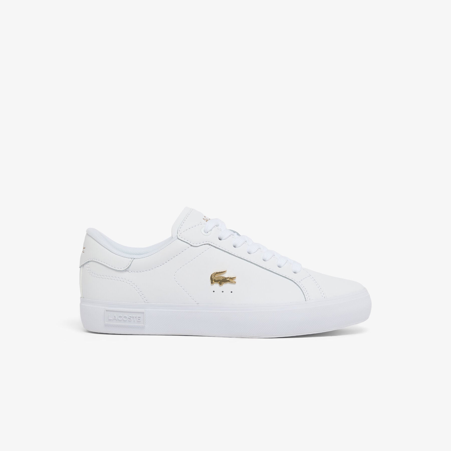 Women's Powercourt Leather Sneakers lacoste women s powercourt leather sneakers