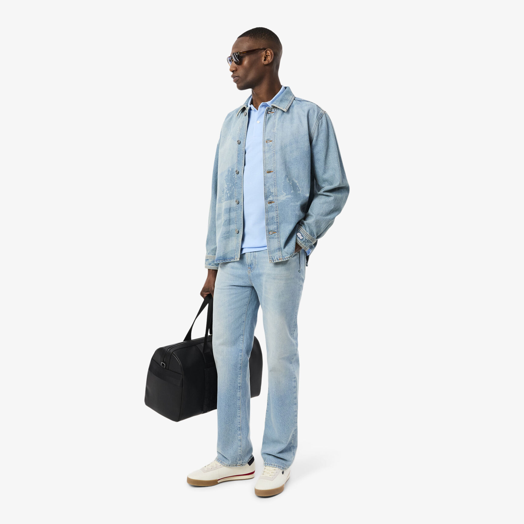 Regular Fit Trim Accent L.12.12 Polo Shirt Regular Fit Trim Accent L.12.12 Polo Shirt