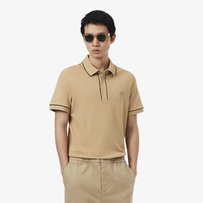 Regular Fit Paris Stretch Pique Polo Shirt