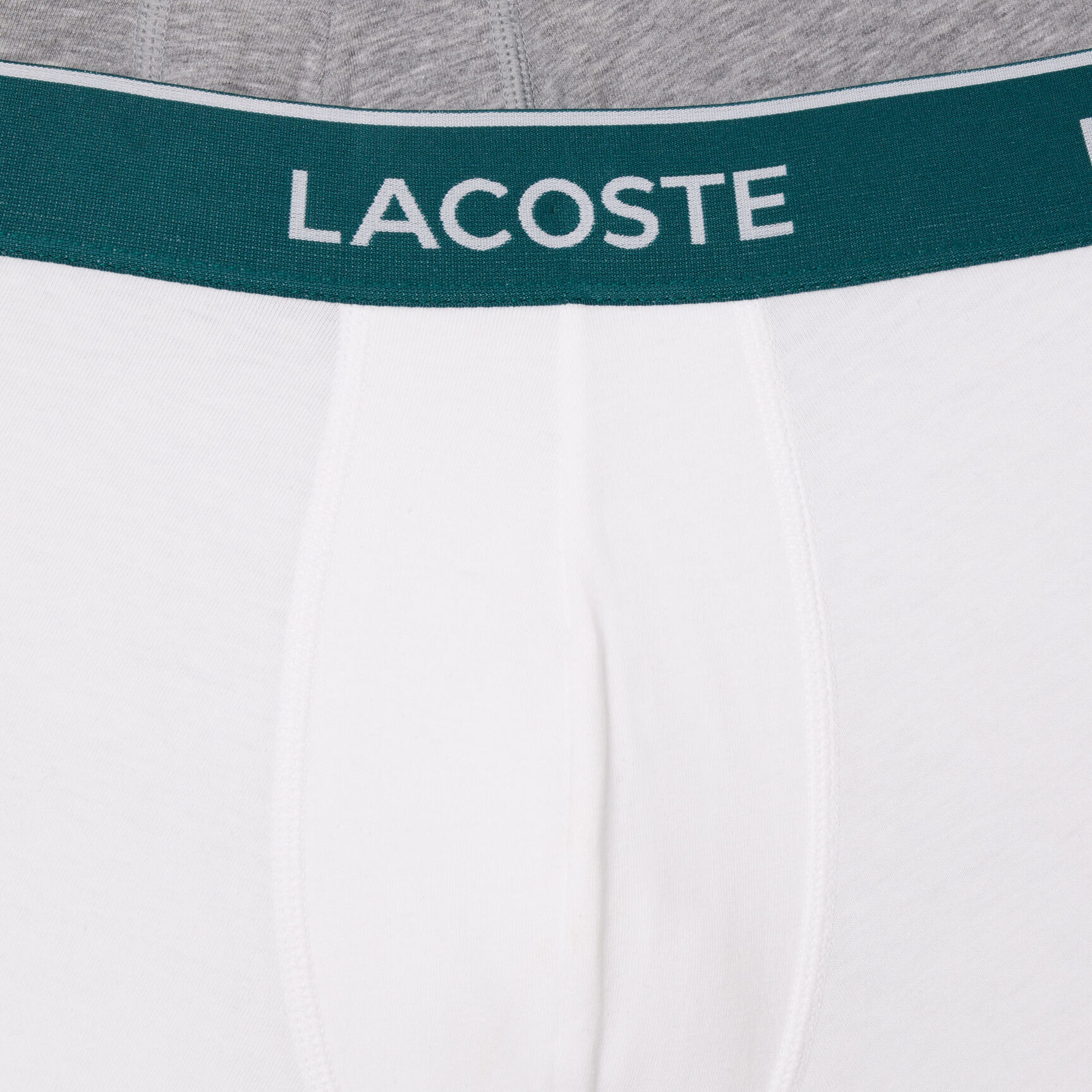 طقم بوكسر لاكوست بطبعة الشعار بألياف دقيقة للرجال، 3 قطع طقم بوكسر لاكوست بطبعة الشعار بألياف دقيقة للرجال، 3 قطع