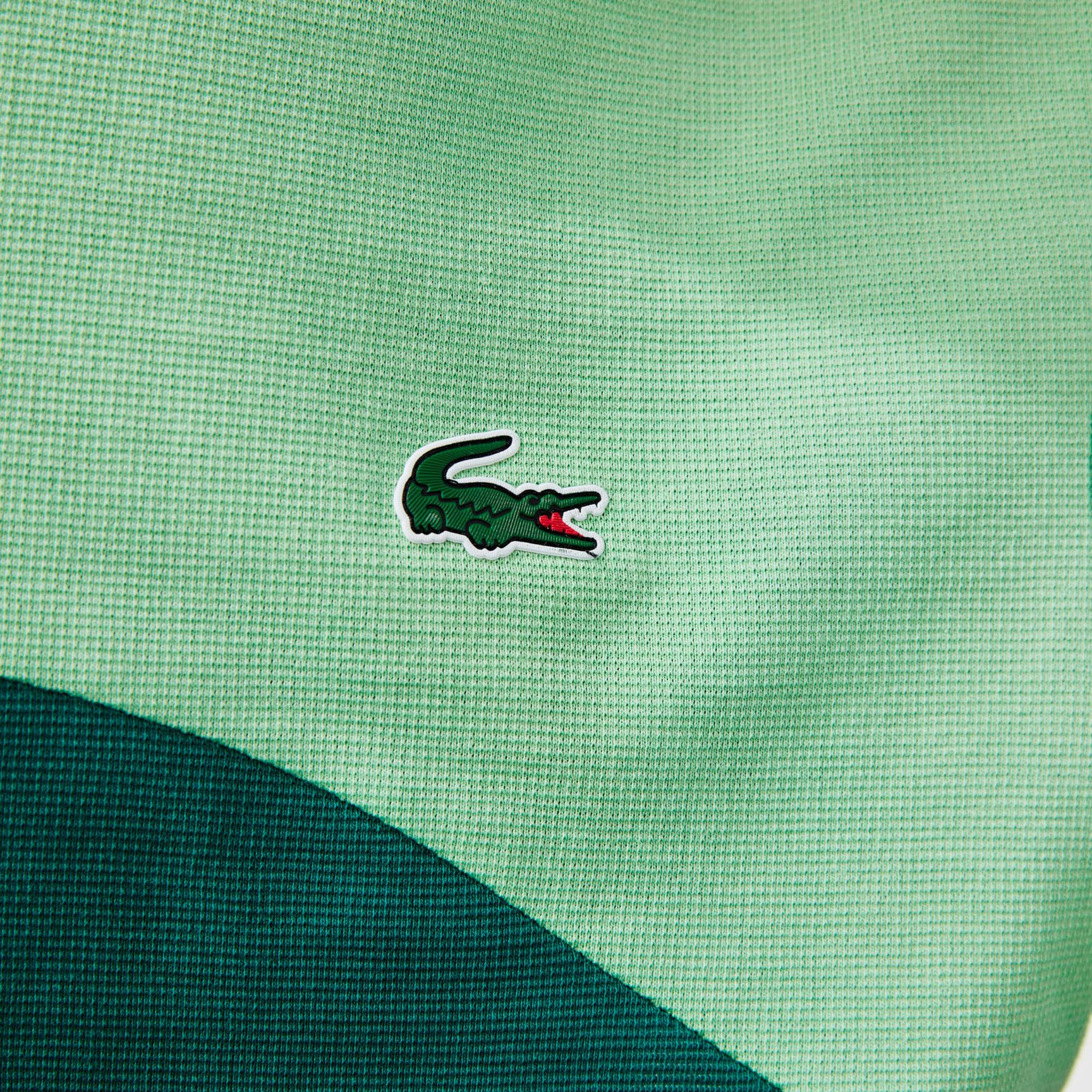 Men’s Lacoste SPORT Ultra-Light Colourblock Cotton Tennis T-shirt