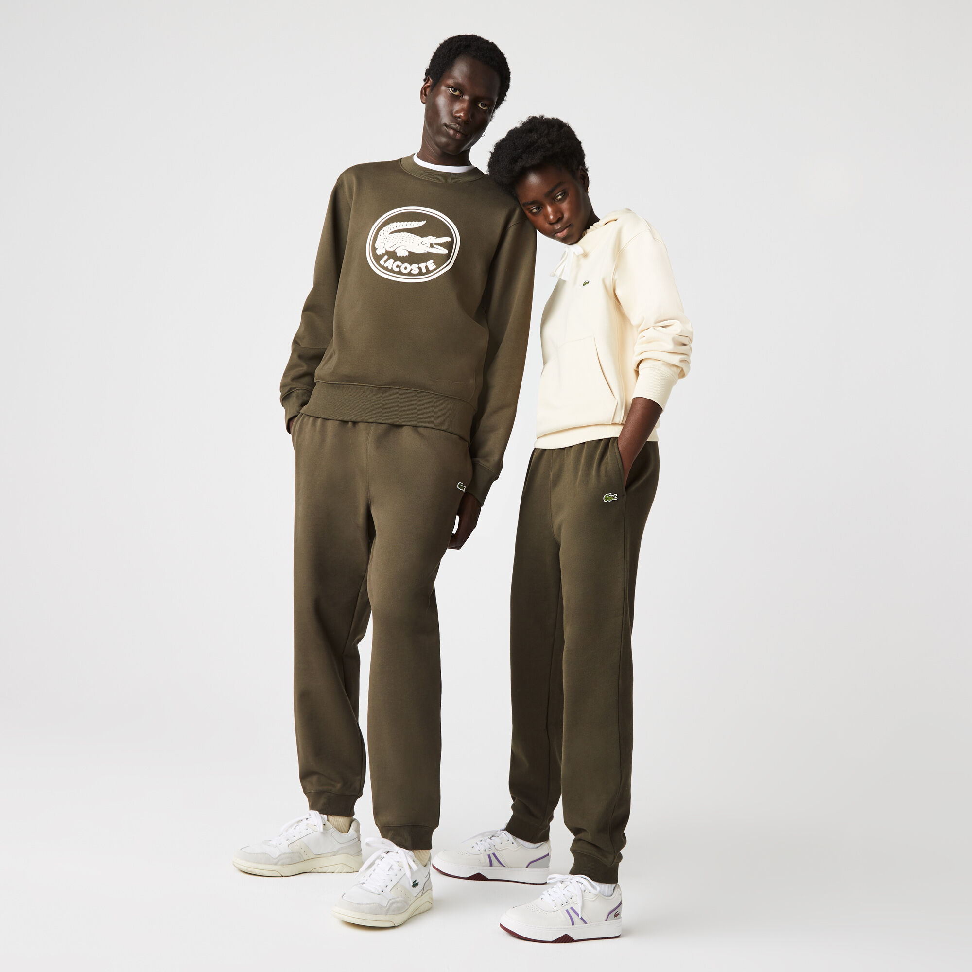 Buy Unisex Organic Cotton Fleece Jogging Pants Lacoste QA